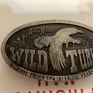 wild turkey buckle